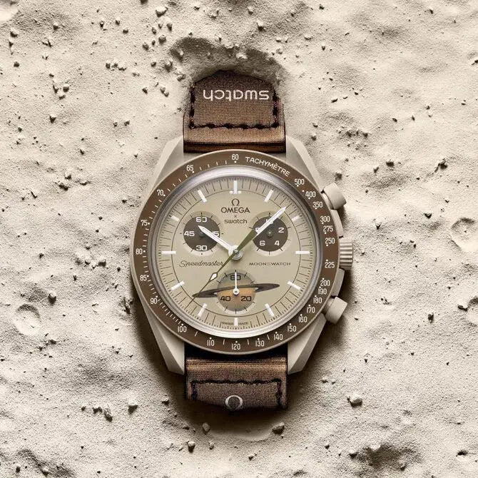 Omega Swatch -Mission to Saturn